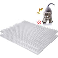 Aocoray 14 Pack Cat Deterrent Scat Mat For Indoor And Outdoor Use 16 By 13 Inches Transparent Plastic Spike Barrier For Pets