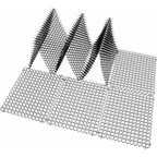 Vtedu 10 Pack Cat Repellent Mat For Indoor And Outdoor Use Anti Cat Scratch Mat With Spikes And Waterproof Design For Garden Sofa And Bed Protection