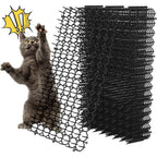 Oceanpax 16 x 8 Inch Scat Mat For Cats 10 Pack Humane Cat Deterrent Spike Mats For Indoor Furniture And Outdoor Garden Protection OCEANPAX