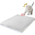 Aocoray 14 Pack Scat Mat For Cats 16 By 13 Inch Cat Spike Mat With 1 Inch Spikes Indoor And Outdoor Pet Deterrent Fence