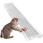 Kokmeya 26 Pack Scat Mat For Cats 3.3 x 16.7 Inch Cat Deterrent Mat With 0.5 Inch Sturdy Spikes For Indoor And Outdoor Pet Training