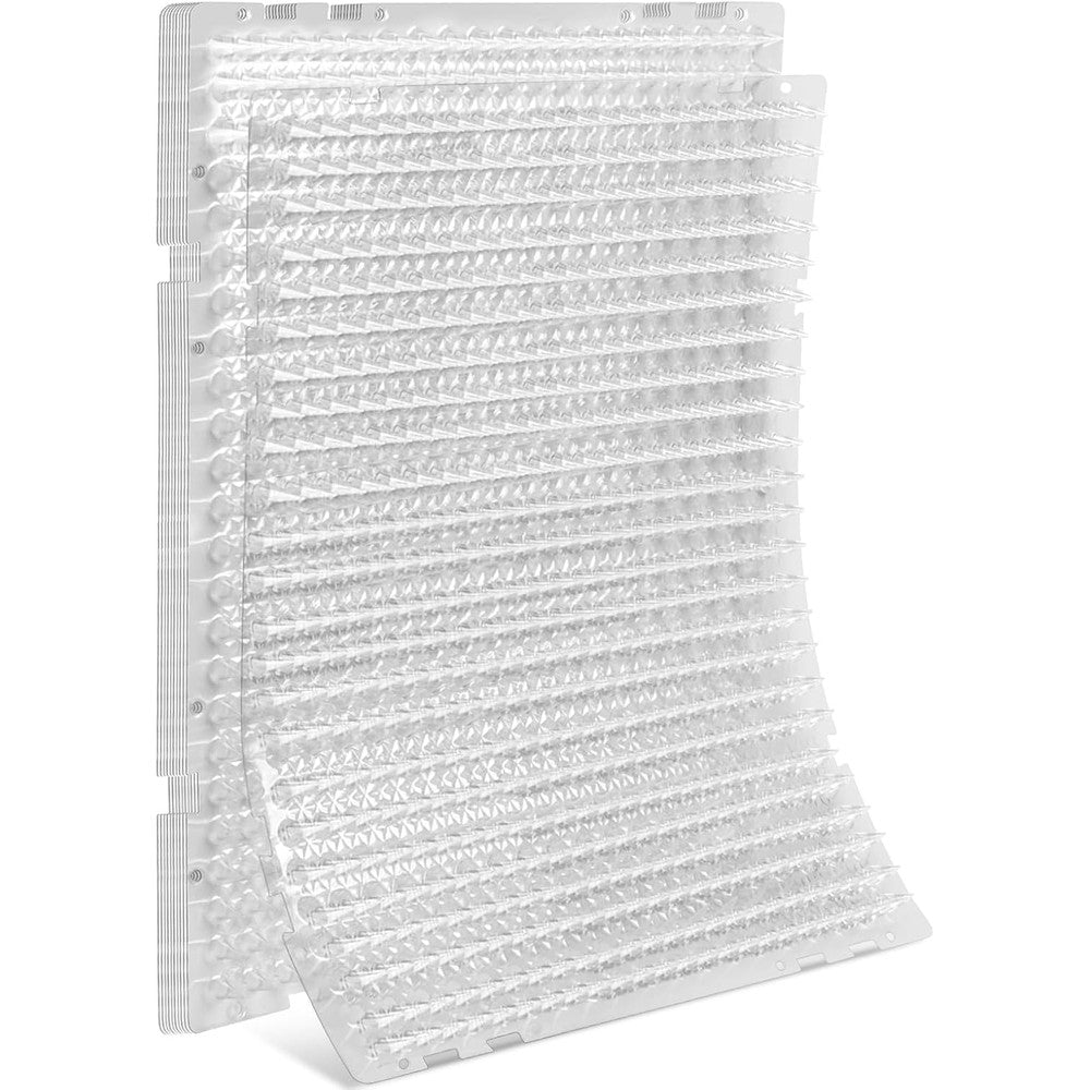 Jemlyd 12 Pack 16 x 13 Inch Cat Scat Mat With Spikes Pet Deterrent Training Mats For Indoor And Outdoor Use