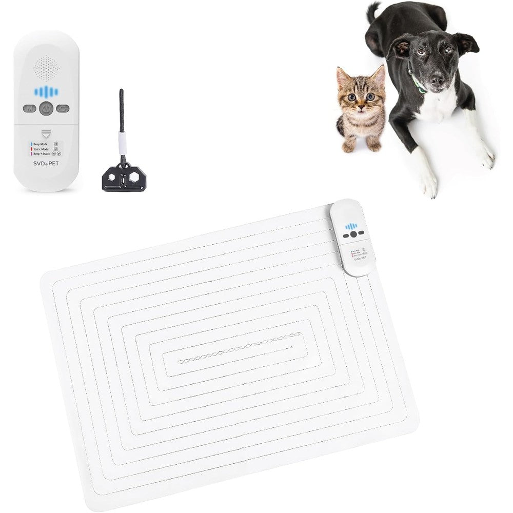 SVD.PET 2024 Upgraded Electronic Pet Training Mat With Tester 22 Inch By 16 Inch For Dogs And Cats With 3 Training Modes And 5 Levels