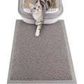 Ondware Cat Litter Mat front view showing high density mesh structure in gray color.