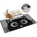 Bienbee Jumbo Cat Litter Mat front view showing double layer honeycomb design for trapping litter