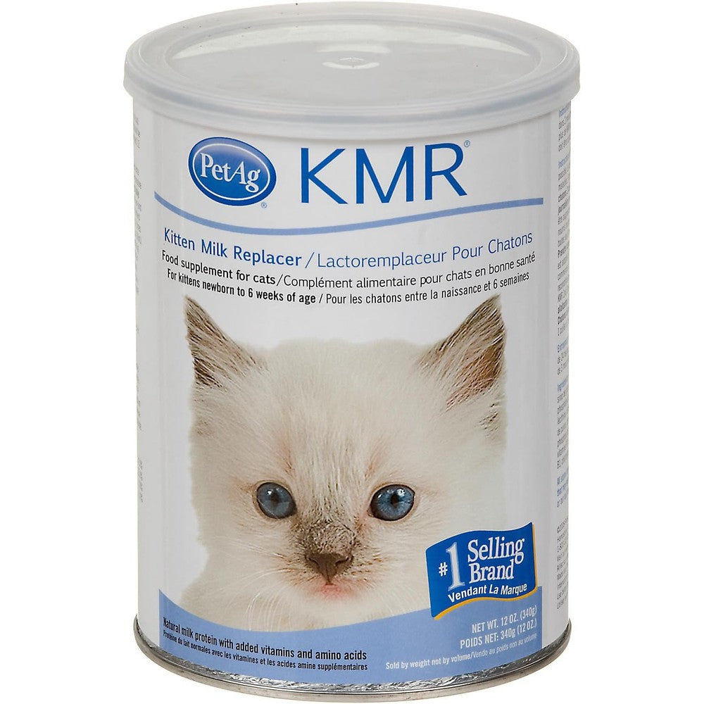 PetAg KMR Kitten Milk Replacer Powder front view packaging