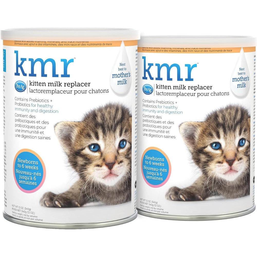 PetAg KMR Kitten Milk Replacer Powder front view packaging