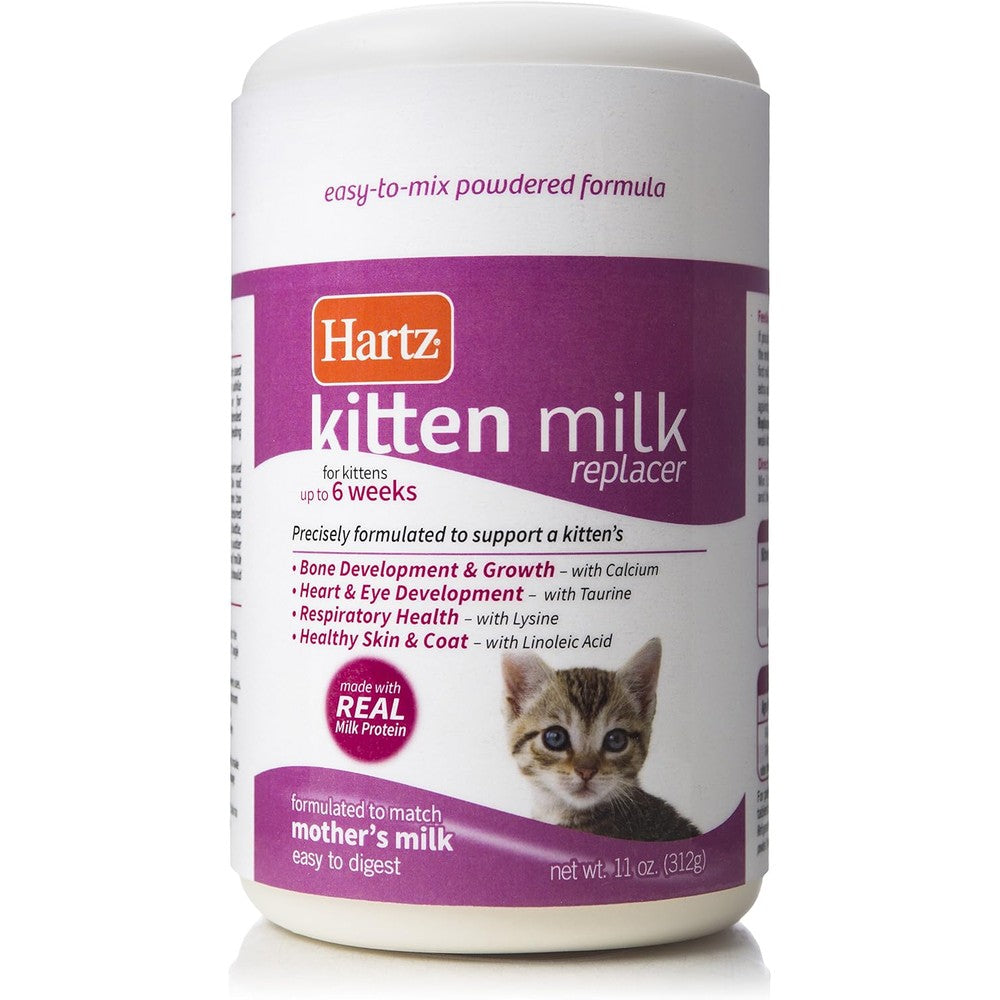 Hartz Powdered Kitten Milk Replacer front view container