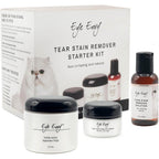 Eye Envy Cat Tear Stain Remover Starter Kit front view bottle and powder