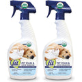 Fit Organic pet stain and odor eliminator front view spray bottle