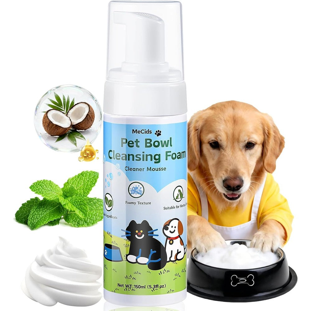 My Pet and Me MeCids pet bowl cleaning mousse front view bottle