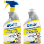 Bissell Woolite Advantage Pet Urine Eliminator twin pack front view for enzymatic carpet cleaning
