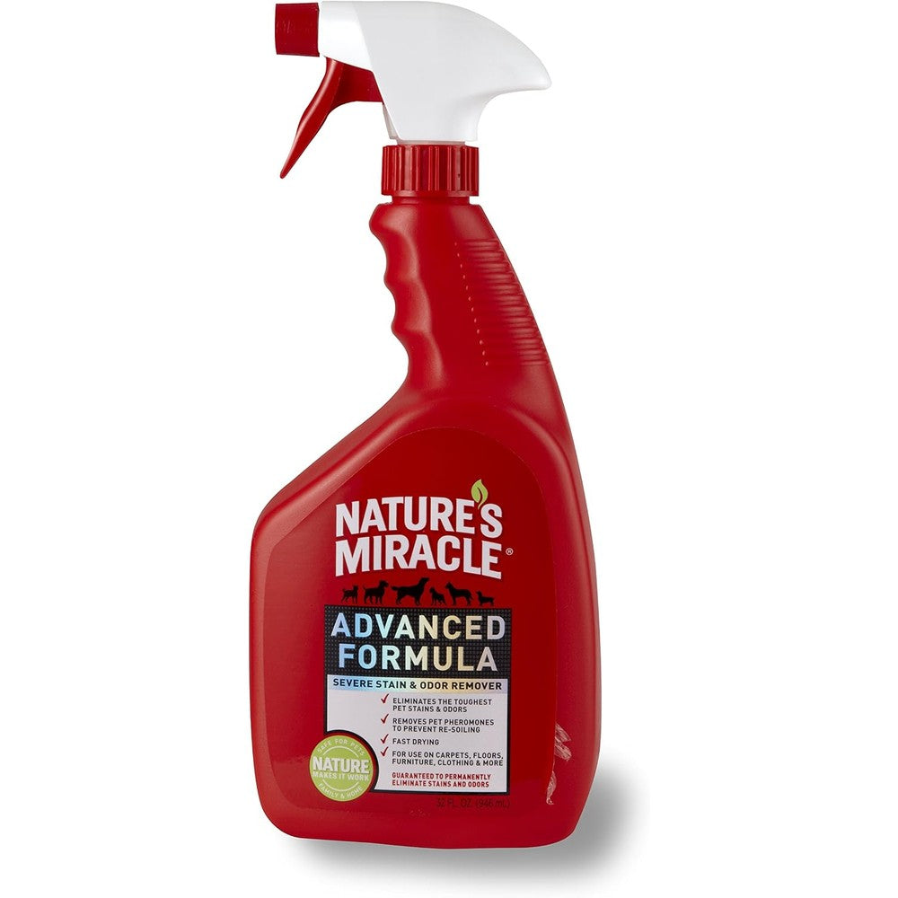 Nature's Miracle Advanced Pet Trigger Sprayer 32 Ounce front view bottle