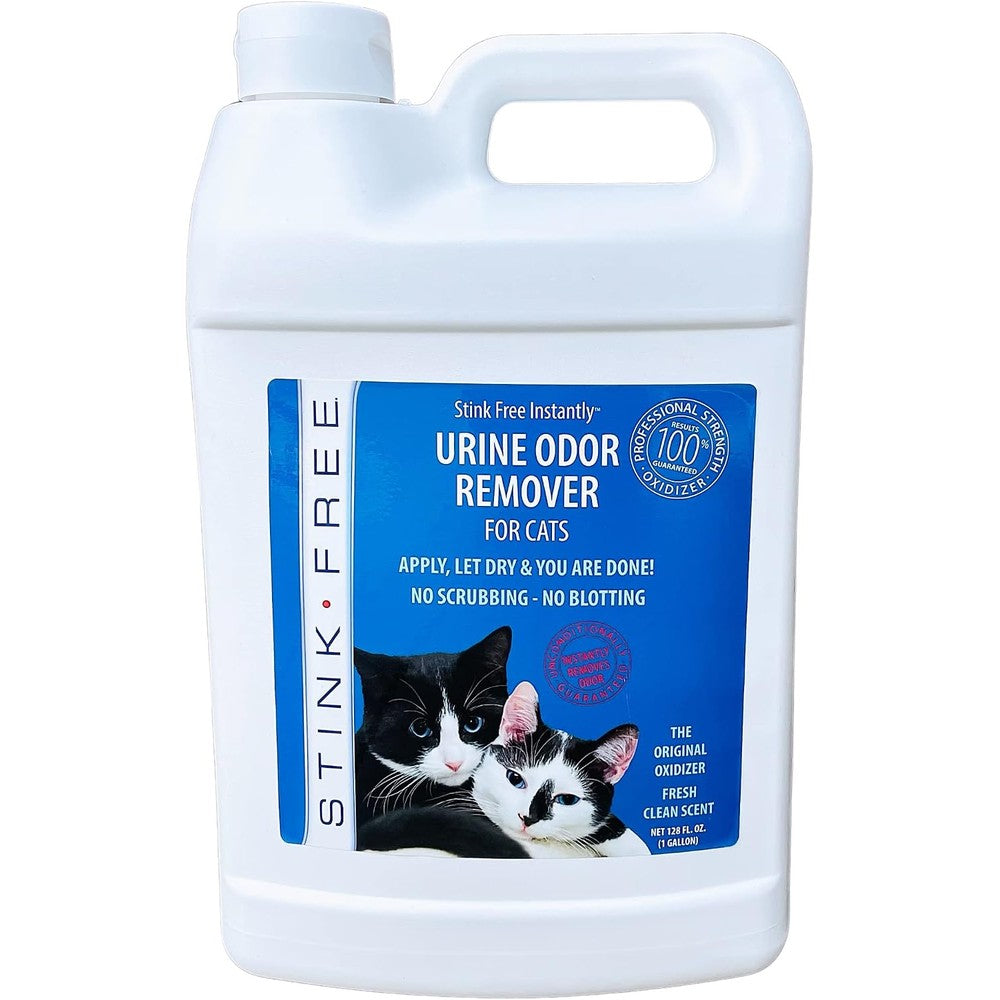 Stink Free Instantly Cat Urine Odor Remover front bottle view