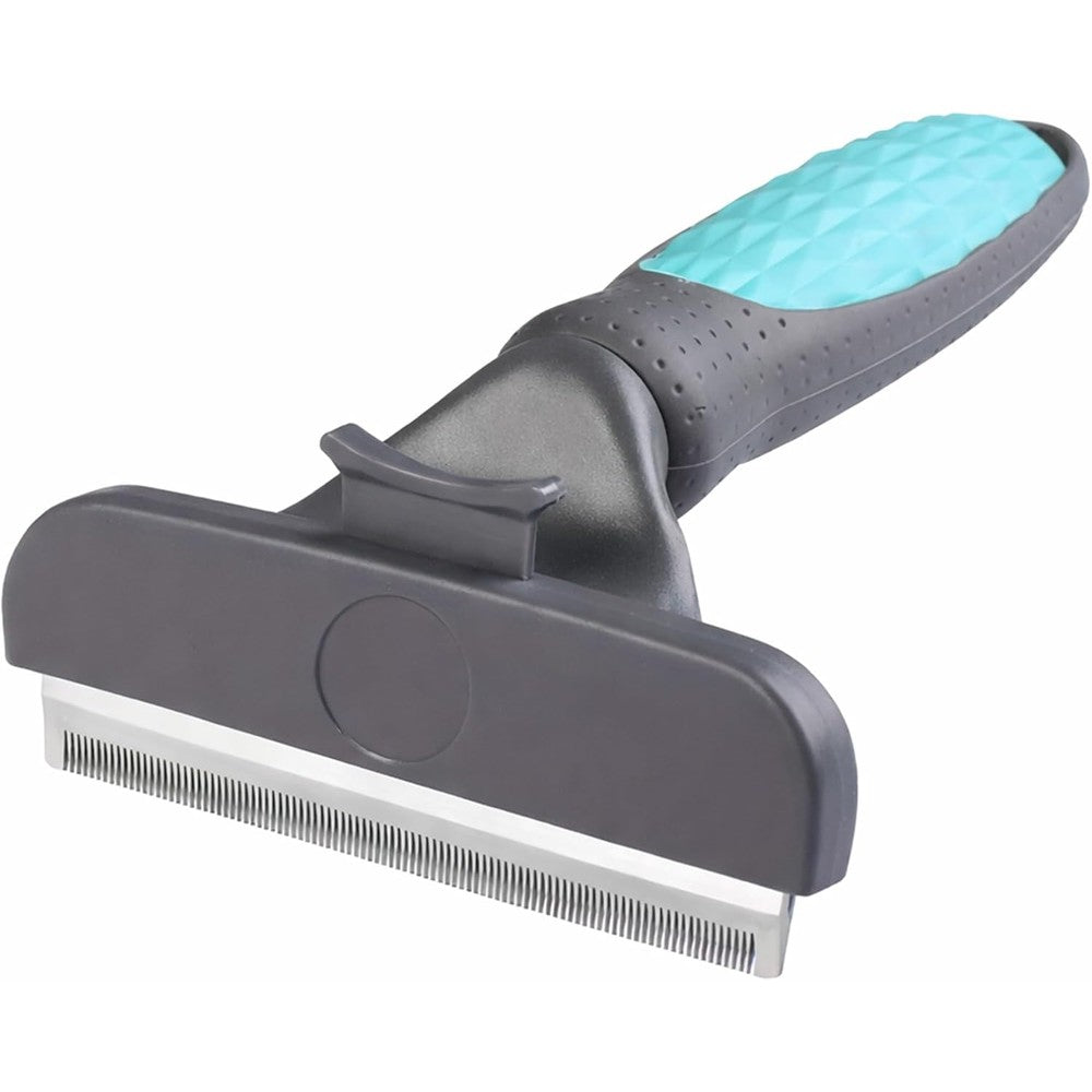 DealDistricts deshedding tool for medium and large pets front view