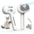 Eilimy Pet Grooming Brush with Electronic Mist Spray front view