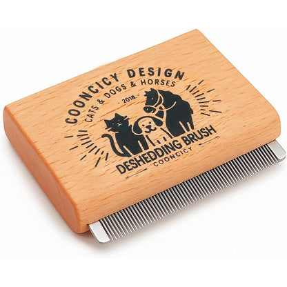 Cooncicy deshedding brush for cats and pets front view