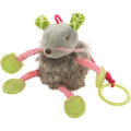 SmartyKat Bouncy Mouse interactive cat toy front view showcasing the plush design.