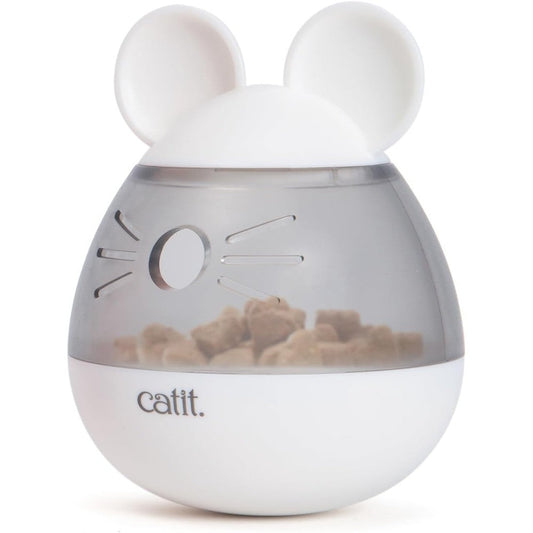 Catit PIXI mouse treat dispenser front view interactive cat toy