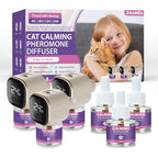 ZHANGK cat calming diffuser kit front packaging view for feline stress relief
