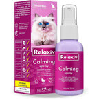 Beloved Pets Relaxivet calming pheromone spray front view for cat anxiety relief