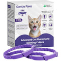 Gentle Paws Cat Calming Collar 2-Pack packaging front view featuring cat anxiety relief benefits.
