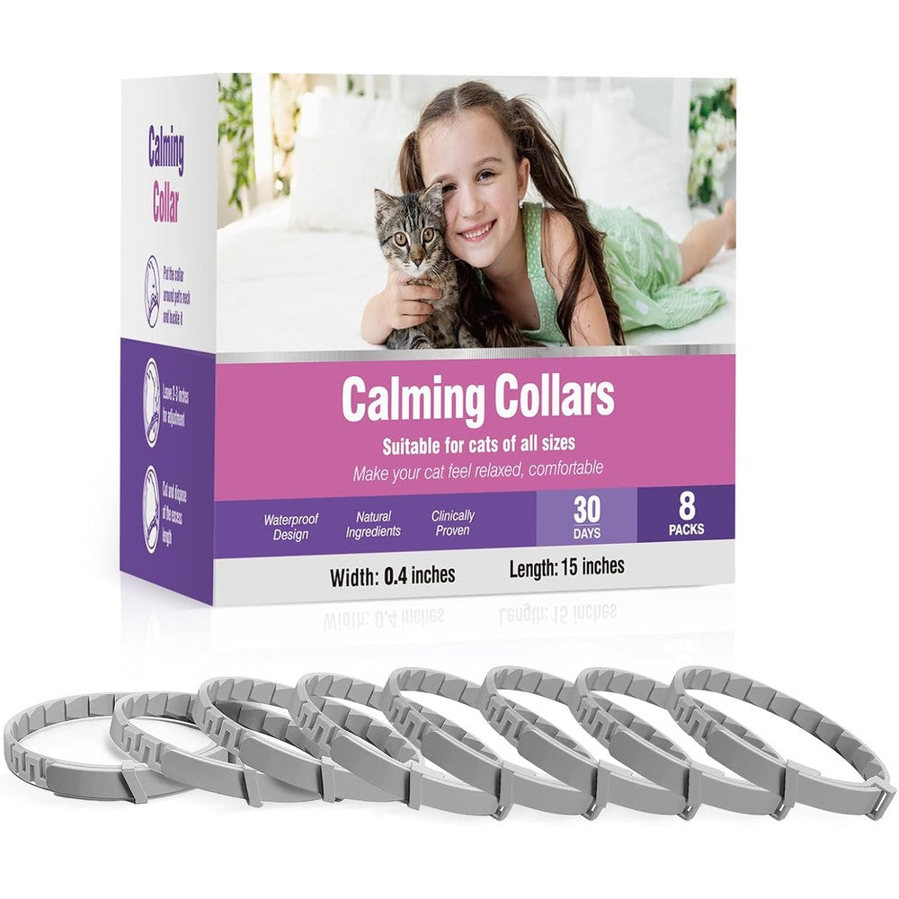 Tcllka calming collar for cats front view packaging