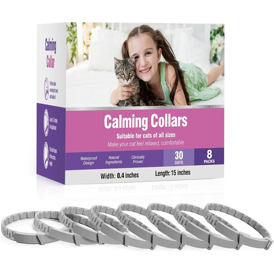Tcllka calming collar for cats front view packaging