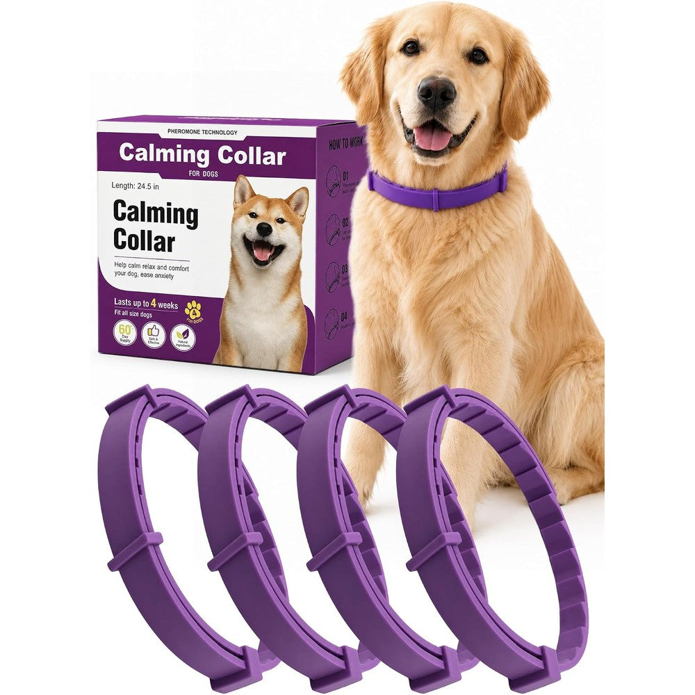 FYABREEK calming collar for dogs 4 pack front view packaging