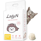 Lady N Cat Attract Tofu Litter front view packaging for litter box training.