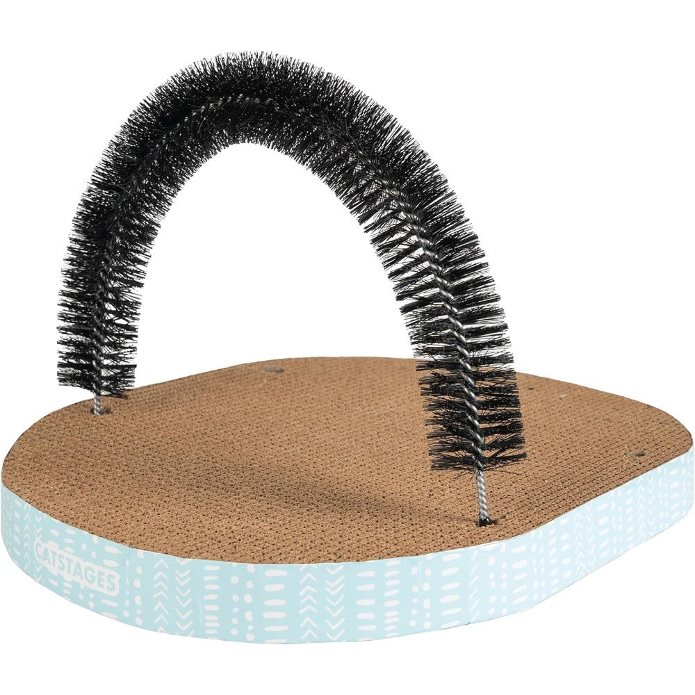Catstages Scratch And Groom Cat Scratcher front view