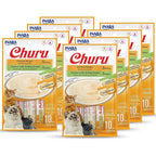 Inaba Churu Cat Treats Grain Free Lickable Squeezable Creamy Puree Variety Pack With Vitamin E And Taurine 80 Tubes 0.5 Ounces Each