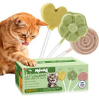 MalsiPree Freeze Dried Cat Lollipop Treats High Protein Nutrient Snacks With Chicken Grass And Cranberry Flavors 21 Pieces
