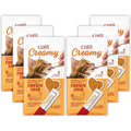 Catit creamy lickable cat treat chicken and liver front view
