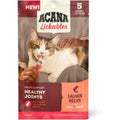 Acana Lickables Cat Treats Salmon Recipe In Bone Broth 0.5 Ounce Tubes 5 Count