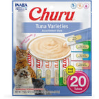 Inaba Churu cat treats tuna variety pack front view packaging