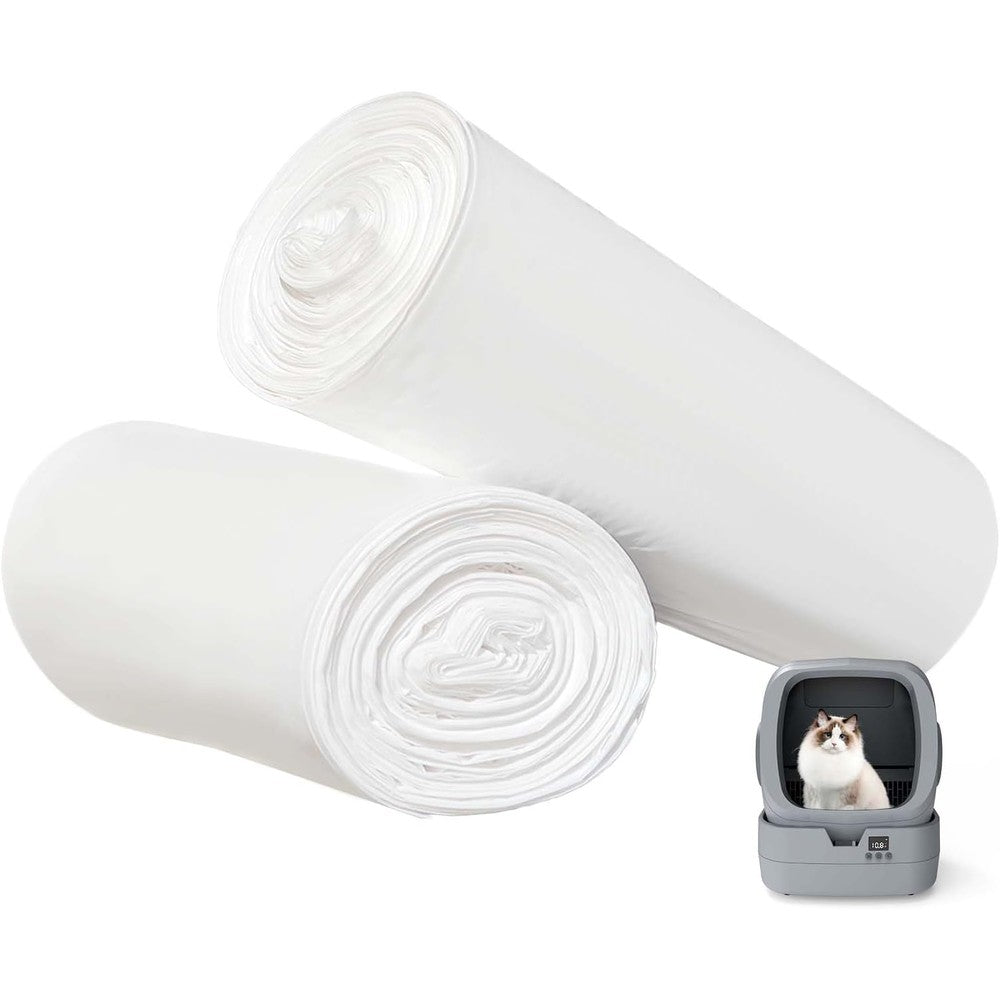 Mintakawa automatic cat litter box drawer liners front view showing packaging roll