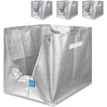 KropBom Reusable Litter Box Liners Type F front view of the 4 pack set.