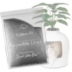 Bundle And Bliss Reusable Litter Box Liners Three Pack front view and packaging
