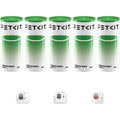 PETKIT replacement trash bags five rolls pack front view showing packaging