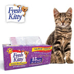 Fresh Kitty jumbo litter liners front view packaging