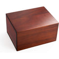 PCS Pet Crematory Supplies Wooden Cremation Urn front view
