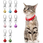 Wontee colorful cat collar bells front view packaging