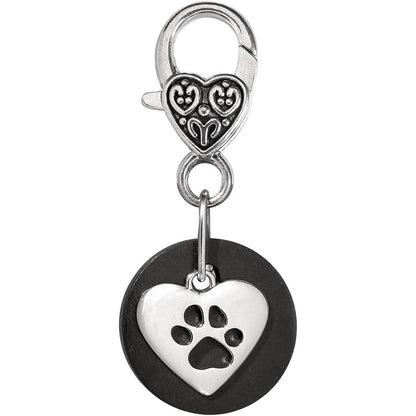 Karelia Creations Shungite Pet Collar Charm Natural Protection Crystal Stone For Dogs And Cats Small To Medium Size