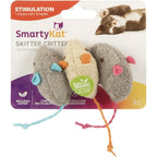 SmartyKat Skittercritters catnip mice toy front view