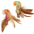 SmartyKat Instincts Love Mates feather bird cat toys front view