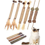 Tindtop catnip and silvervine chew sticks 12 pack front view