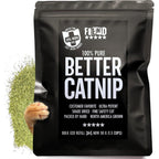 Fiend Catnip Safety-Cut Pure Potent Fine Catnip For Cats And Kittens Bulk Refill Rescue Pack One Point Five Cup One Point Eight Ounce