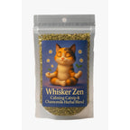 DesertUSA Whisker Zen Natural Catnip and Chamomile Blend for Cats Calming Herbal Mix Premium Stress Relief Formula 4 Ounce Bag
