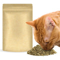 SunGrow Premium Catnip For Cats Dried Organic Leaves And Flowers Aromatic Behavior Training Aid In Resealable Pouch One Point Five Ounce